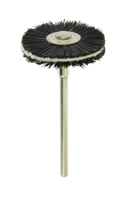 Mini-Pli Brushes 3/32" Shank - Black Chunking & Canvas A-93233