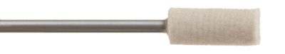 3/32" Shank Felt Bob - Medium - Cylinder - 6 mm - 24-PK - A-MS15-24