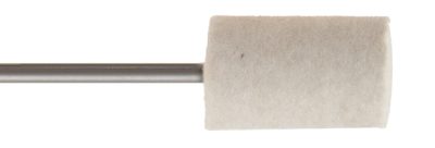 3/32" Shank Felt Bob - Medium - Cylinder - 12 mm - 12-PK - A-MS16-12