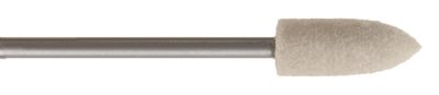 3/32" Shank Felt Bob - Medium - Bullet - 6 mm - 24-PK - A-MS18-24