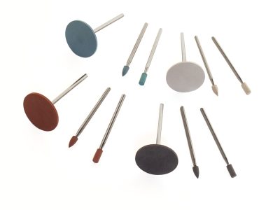 Rubber Polishing Assortment, 12-Pc - 3/32" Shank - AK11990