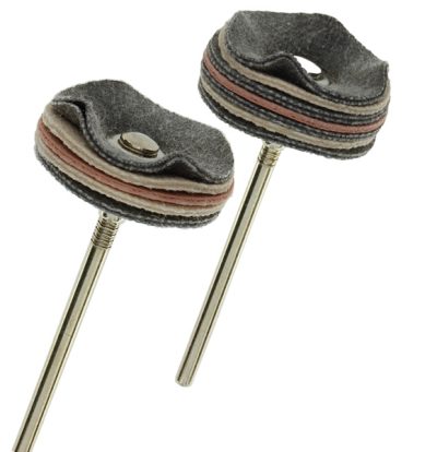 Alcontura Polishing Buffs 3/32" Shank - Thick A-93222