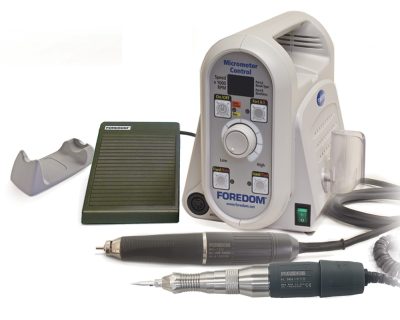 Foredom K.1053 Dual Handpiece Brushless Micromotor Kit (Rotary + Hammer), 1/8" Collet K.105318