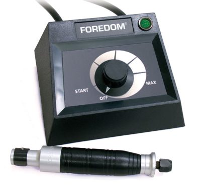 Foredom Dial Speed Control with Handpiece and Chisels for TX or LX Motors K.EMX-50