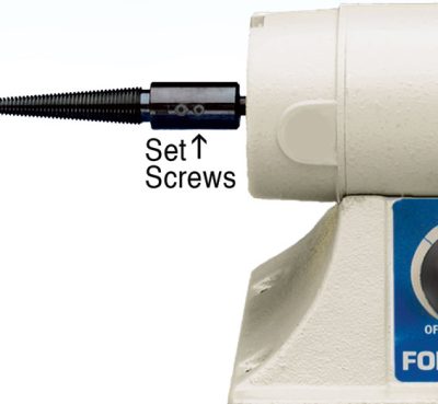 UA117-4 Replacement Set Screws for M.BL Lathe Attachments and Flexade, 4-Pk