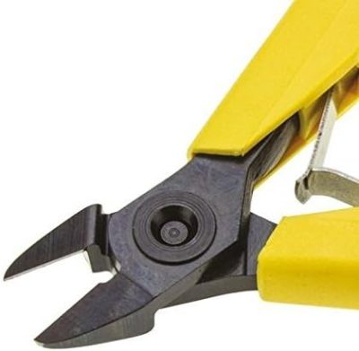 (Pack of 4) Lindstrom 8141 Yellow Handle Flush Cutter 0.1-1.25 mm
