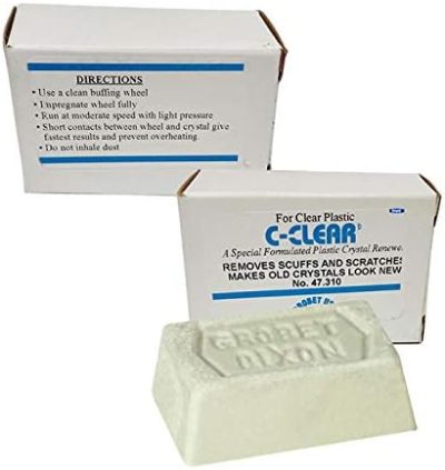 C-Clear Plastic Crystal Renewer Removes Watch Scratches Jewelry Grobet Polish