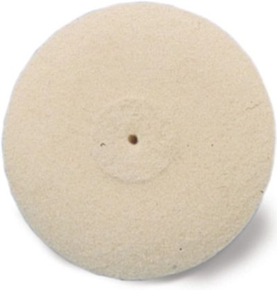 Jewelers Felt Wheel Buff Knife Edge 1" Diameter Rock Hard