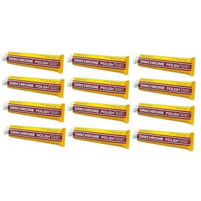 12 Pack Simichrome 390050 All Metal Polish Tube - 1.76 oz.